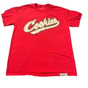 Cookies Red‎ Short Sleeve Tee Sz medium